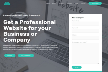 NamamuCorp - Nigeria's Foremost Transparent Web Development Agency, leader in Web Design